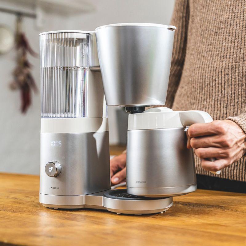 ZWILLING Enfinigy Drip Coffee Maker with Thermo Carafe 10 Cup, Awarded the SCA Golden Cup Standard