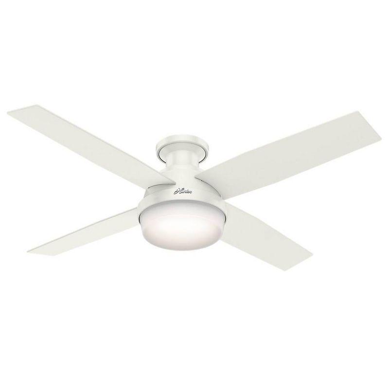 Kieous Gap Ceiling Fan with LED Lights