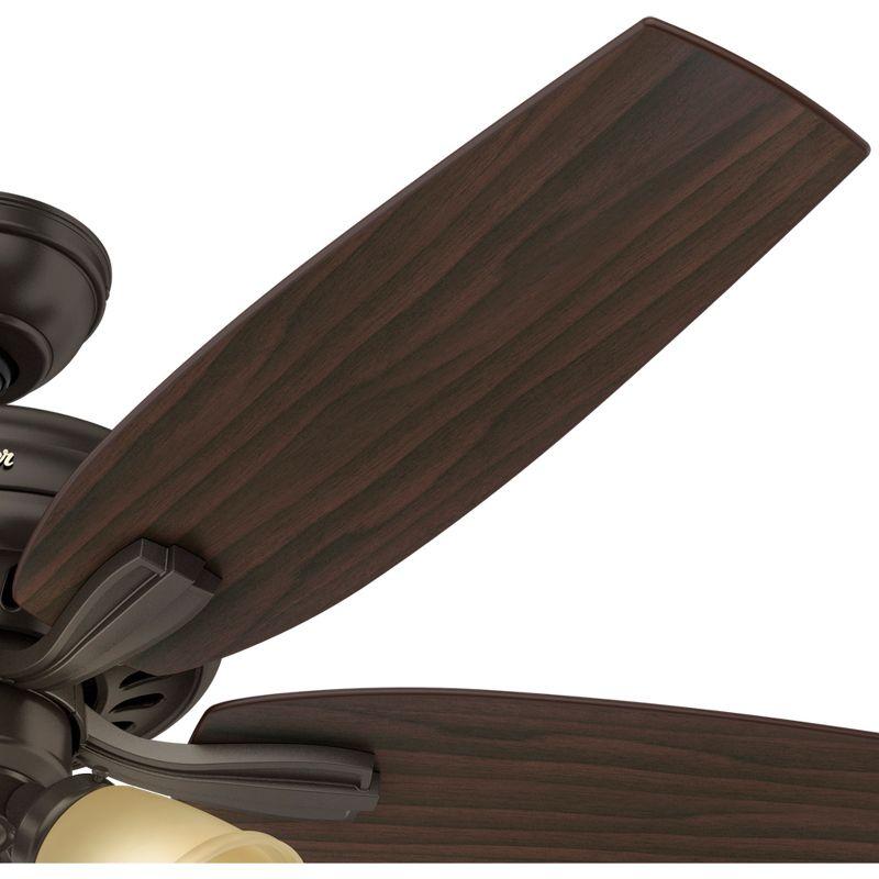 52" Newsome 5 - Blade Standard Ceiling Fan with Pull Chain and Light Kit Included