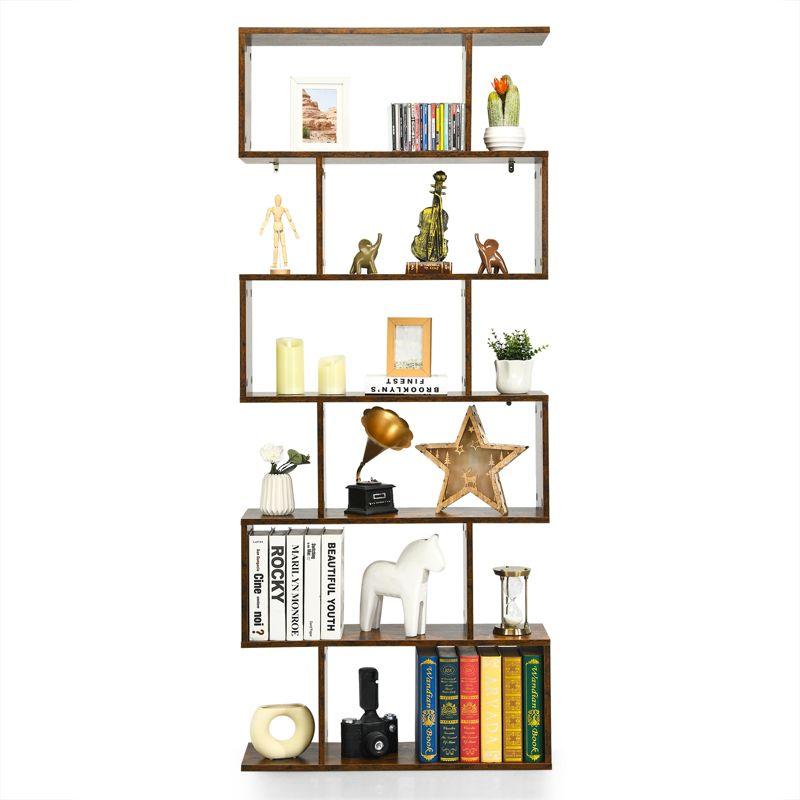 Latitude Run® Pomp Geometric Bookcase