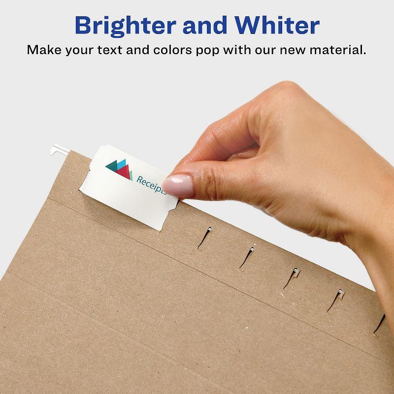Avery Consumer Products Avery® Print/Write-On Hanging Tabs Paper Hanging Files Cabinet