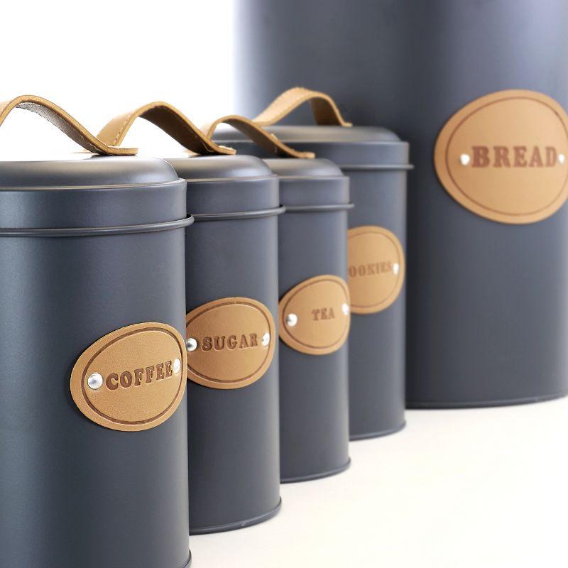 Metal Canister - Set of 5