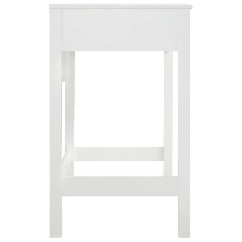 Othello Home Office Small Desk White - Signature Design by Ashley: Parsons-Style, Single Drawer Storage
