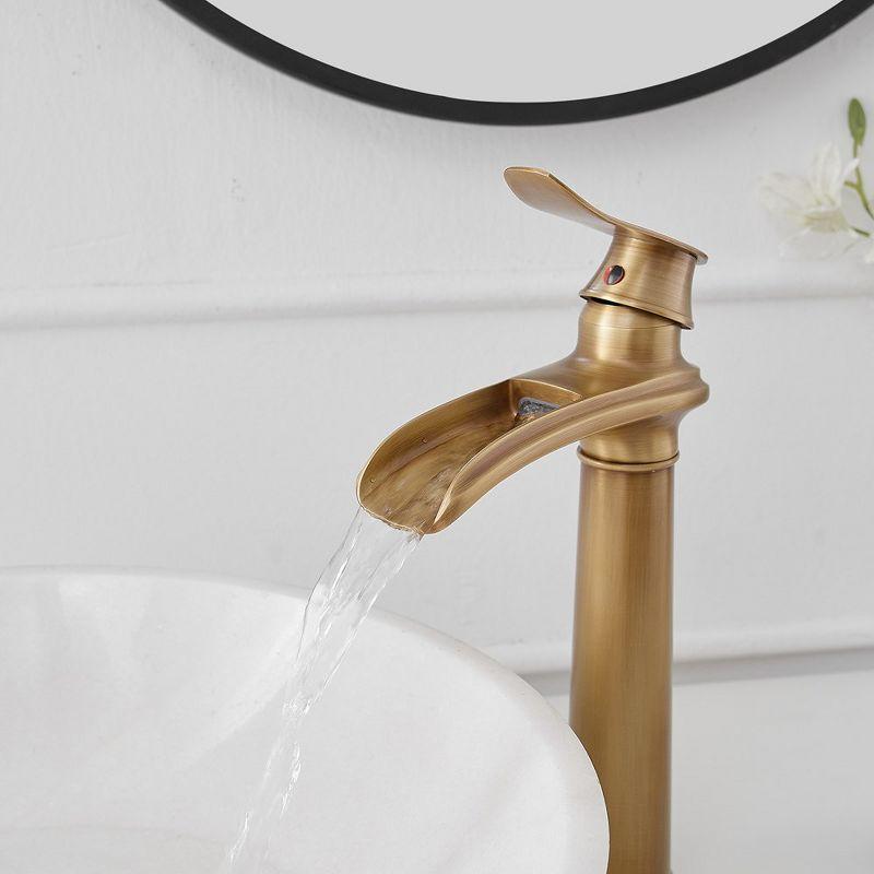 Vessel Sink Faucet Single-handle Bathroom Faucet with Drain Assembly