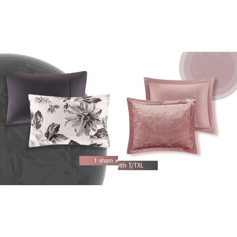 Intelligent Design Raina Metallic Printed Comforter Set