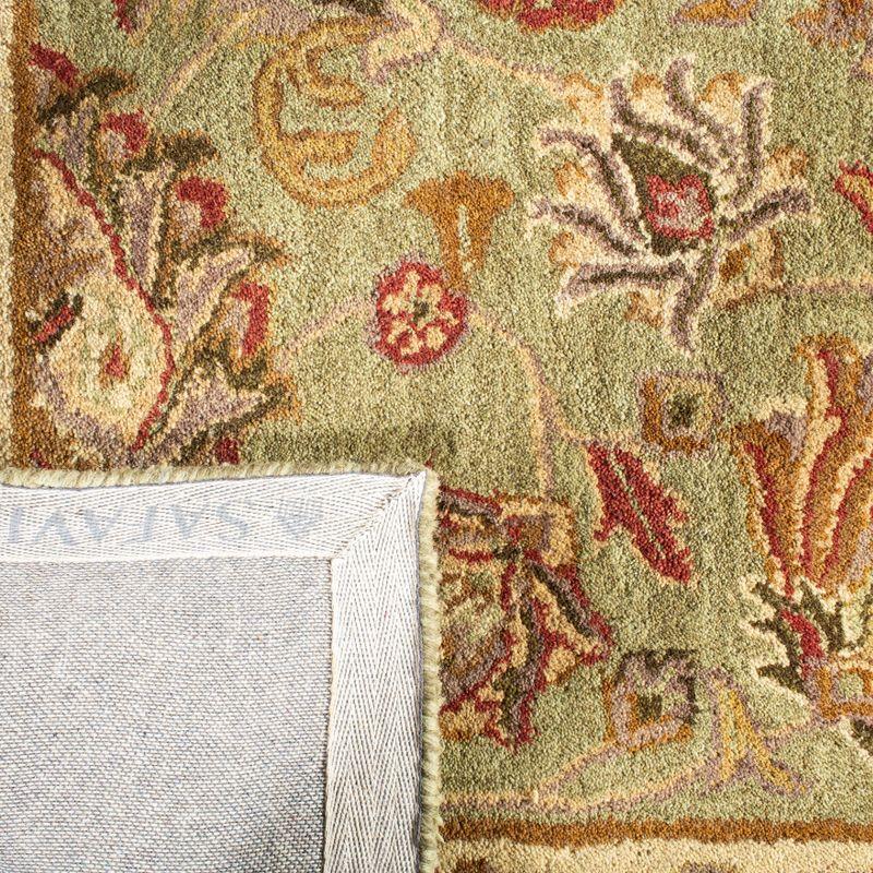 Heritage HG343 Hand Tufted Area Rug - Green/Gold - 4'x6' - Safavieh.