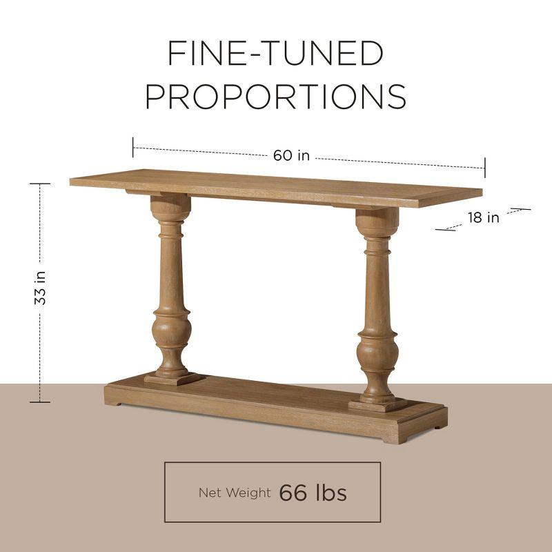 Maven Lane Arthur Wooden Console Table