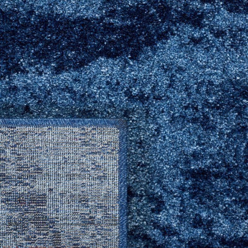 Retro RET2891 Power Loomed Indoor Area Rug - Light Blue/Blue - 8'x8' - Safavieh.