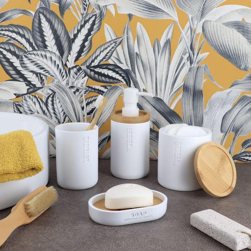 Evideco Bathroom Tumbler / Toothbrush Holder Willis Collection