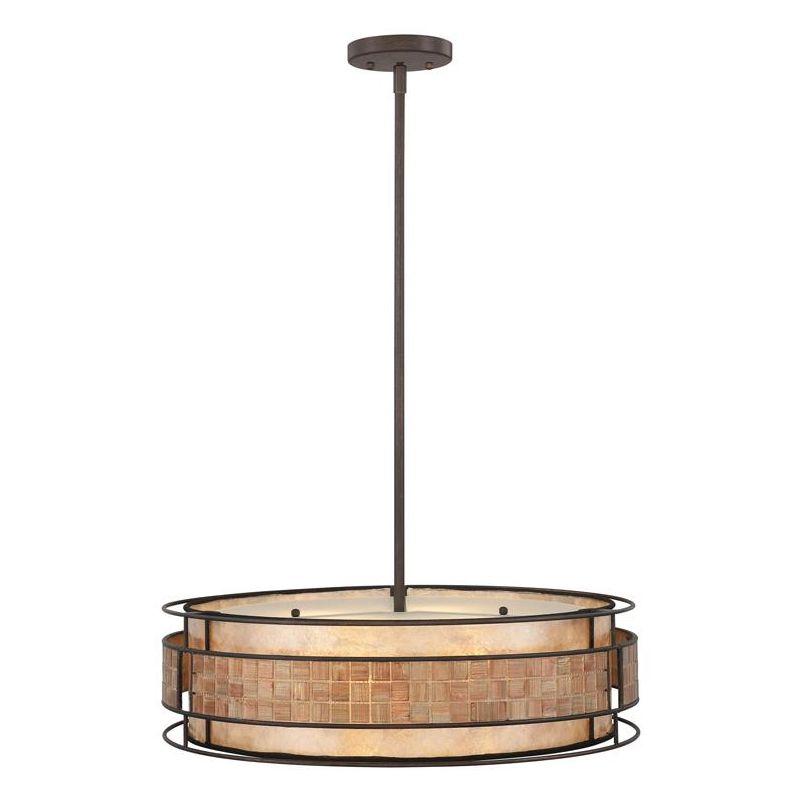 22" Renaissance Copper Indoor/Outdoor Drum Pendant Light