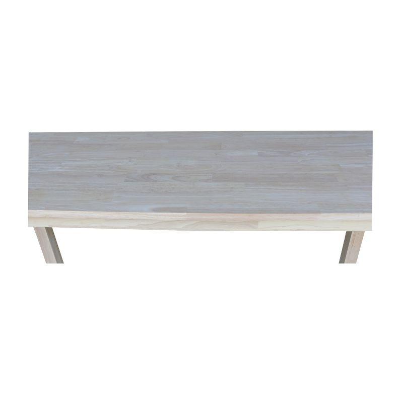 International Concepts Solano Console Server Table : Hardwood Sofa Table, Foyer Shelf, Spot Clean