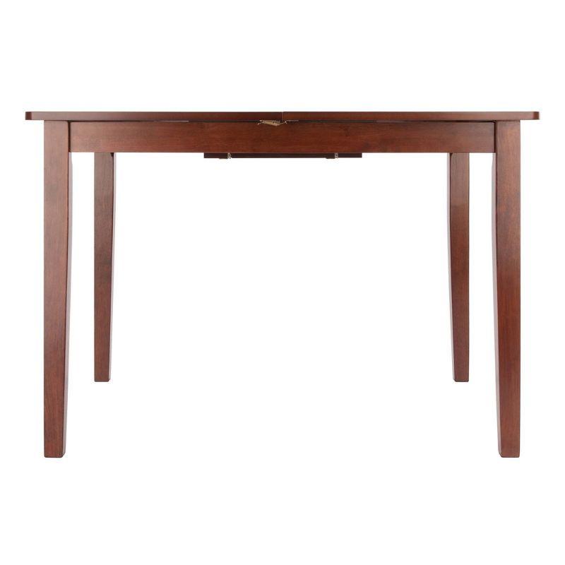 Winsome Transitional Walnut Extendable Dining Table