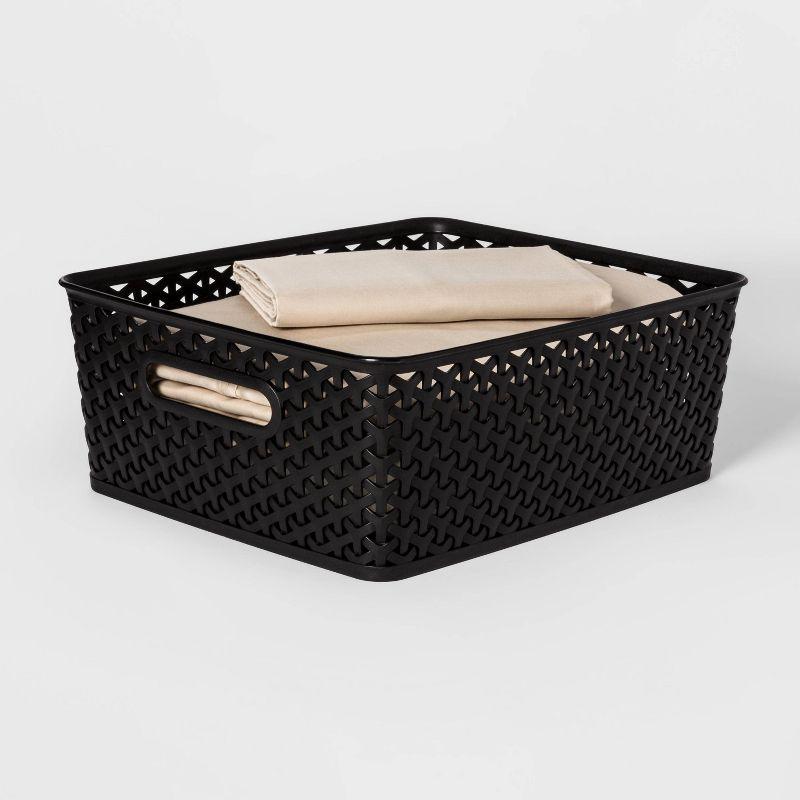 Y-Weave Medium Decorative Storage Basket - Brightroom™