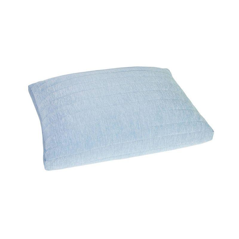 Below Zero Cooling Channel Quilted Medium Support Pillow with Gusset