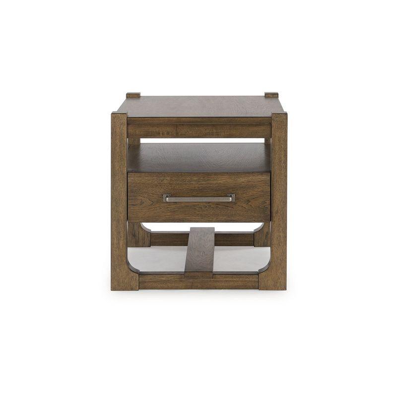 Signature Design by Ashley Casual Cabalynn End Table, Light Brown