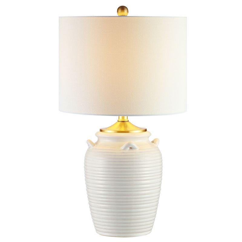 Lener Table Lamp - Ivory - Safavieh.