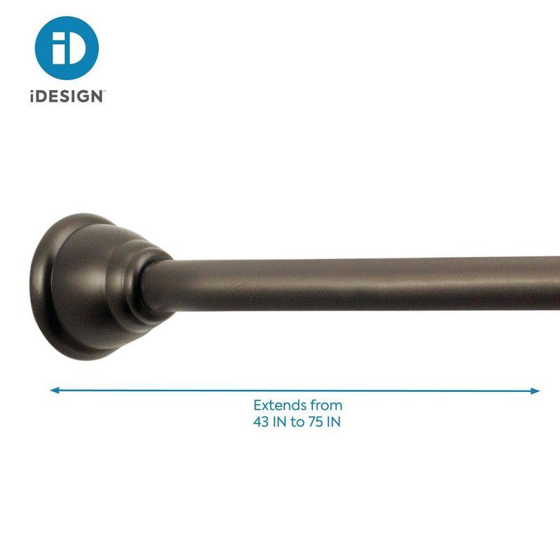 Bronze Adjustable Medium Tension Curtain Rod