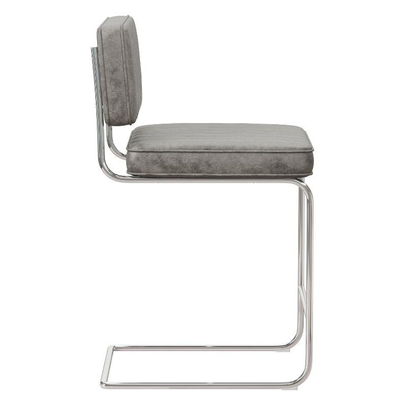 Set of 2 Breuer Metal Counter Height Stools - Hillsdale Furniture