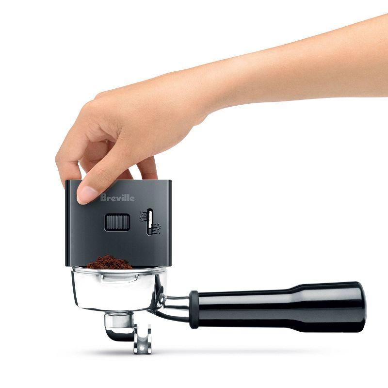 Breville 12oz Dose Control Pro Stainless Steel Coffee Grinder Silver BCG600SIL: 60 Settings Burr Espresso Grinder