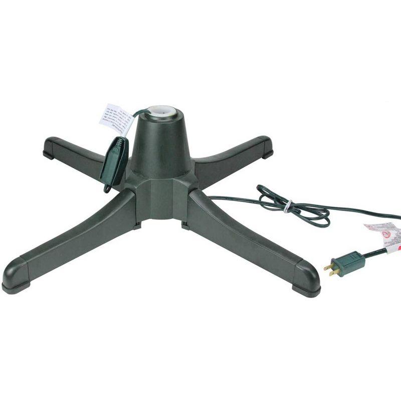 Perfect Holiday 360-Degree Rotating Adjustable Christmas Stand for Up to 7.5ft Artificial Tree