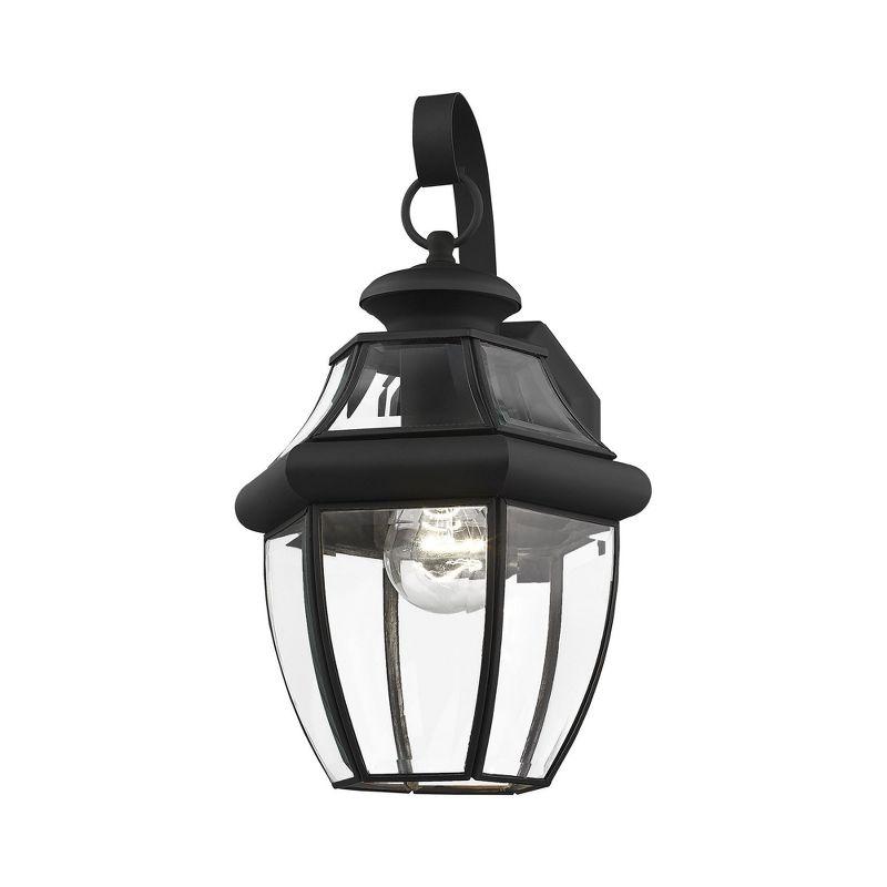 Livex Lighting Monterey 1 - Light Wall Light in  Black