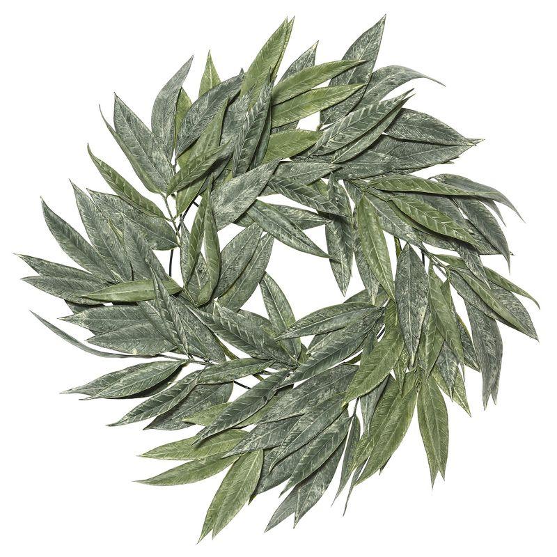 Primrue Muddy 24" Plastic Wreath & Reviews | Wayfair
