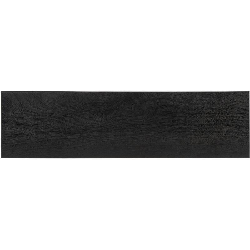 Landers 3 Drawer Console Table - CNS5711B - Black - Safavieh