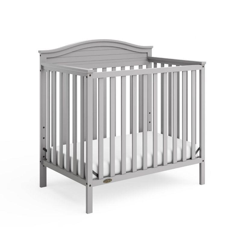 Graco Stella 4-in-1 Mini Convertible Crib with Mattress