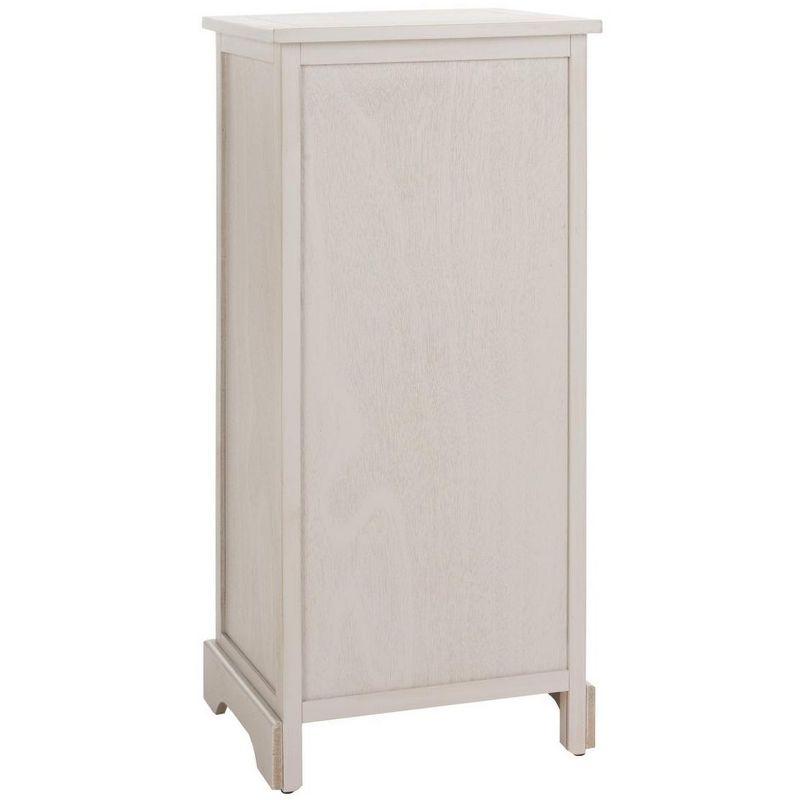 Raven Tall Storage Unit - Vintage Grey - Safavieh.