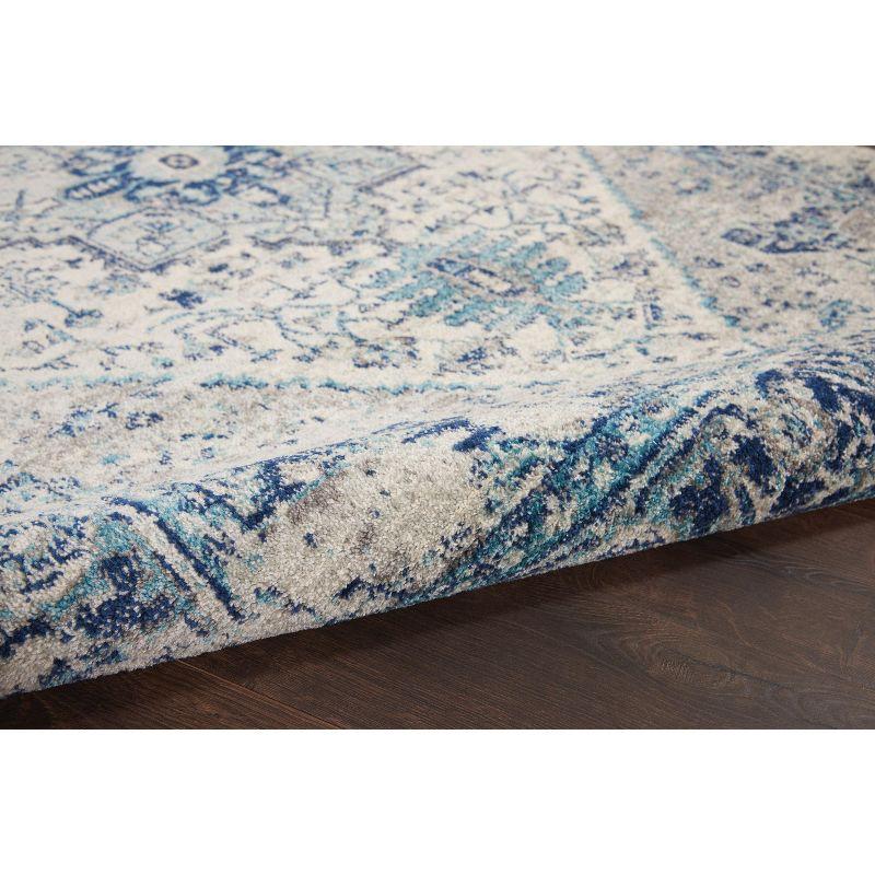 Nourison Tranquil Persian Indoor Rug Ivory Light Blue 6' x 9'