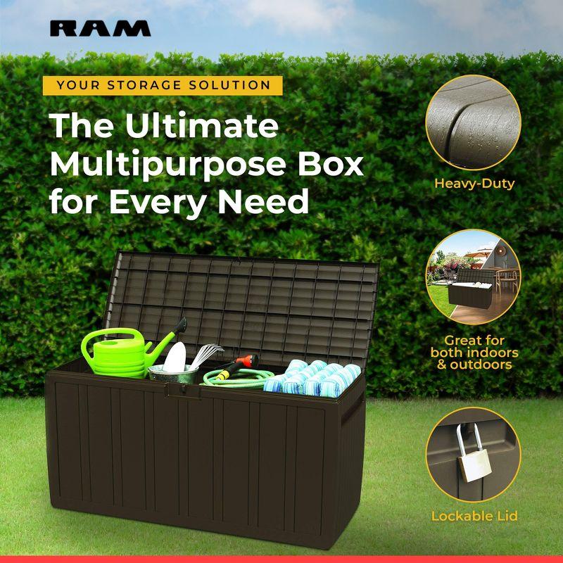 Ram Quality Products Plastic Bin