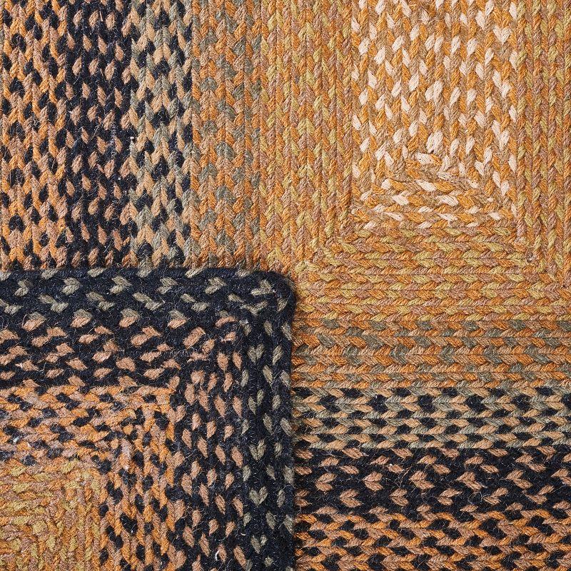 Braided BRD652 Flat Weave Indoor Runner Rug - Natural/Sage - 2'3"x8' - Safavieh