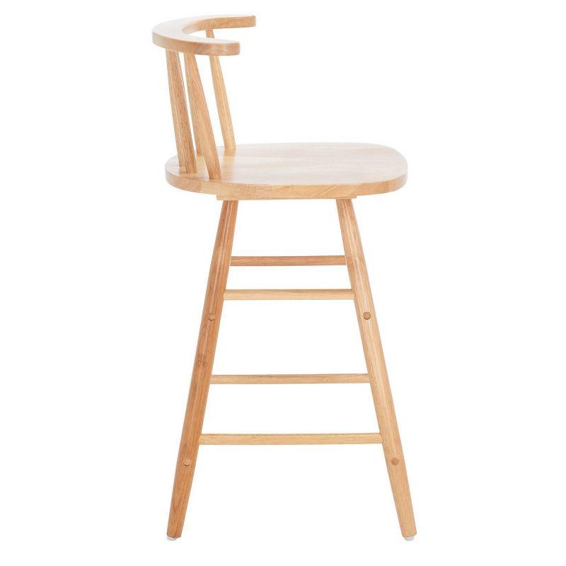 Jay Wood Counter Stool  - Safavieh