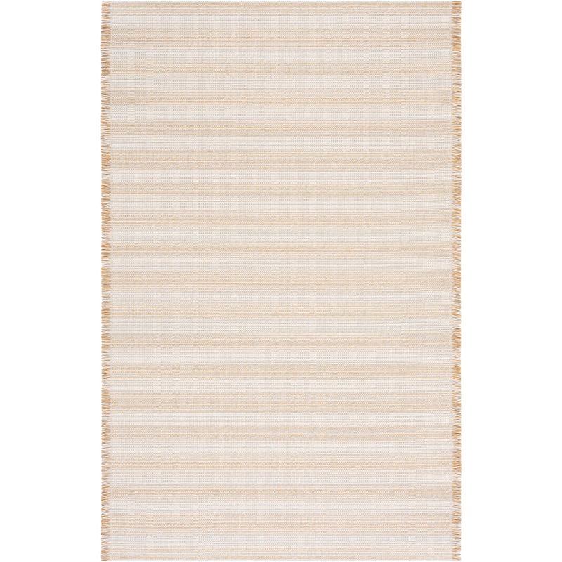 Augustine AGT501 Machine Made Indoor Area Rug - Ivory/Gold - 8'x10' - Safavieh