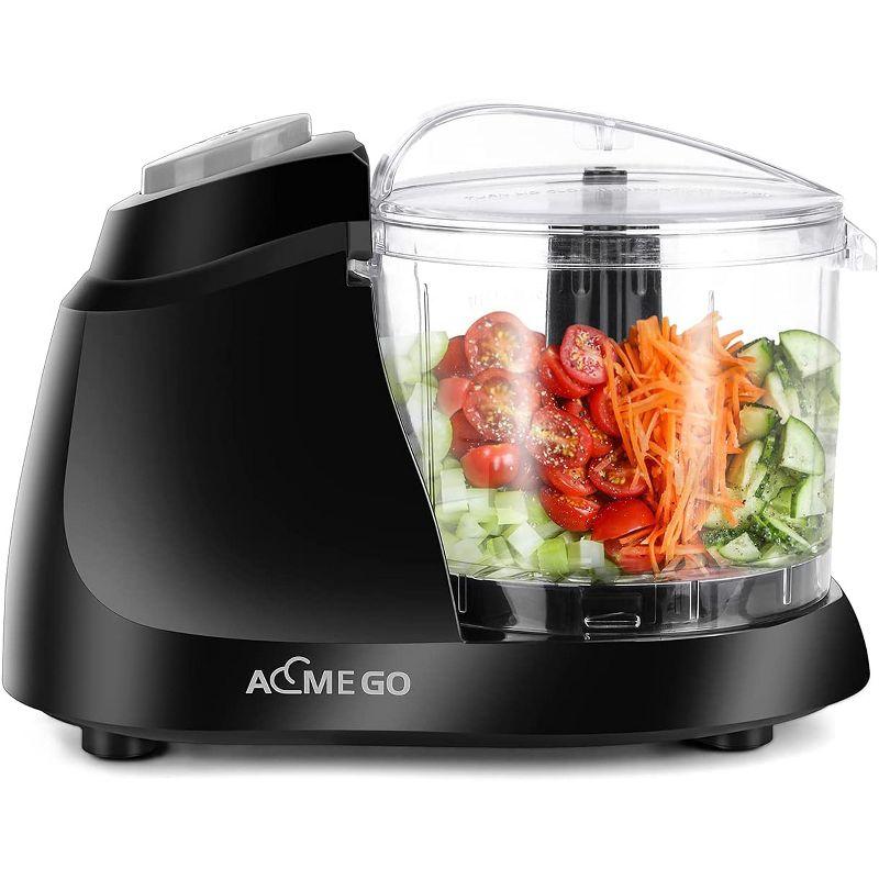 Aemego Black 12oz Electric Mini Food Processor