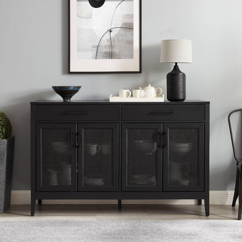 Milo Sideboard Black - Crosley