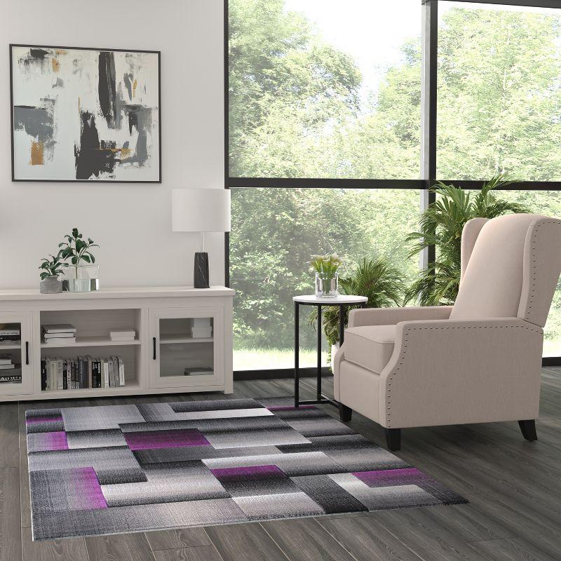 Masada Rugs Trendz Collection Modern Contemporary Area Rug -Design Trz861