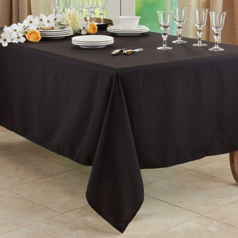 Saro Lifestyle Solid Color Everyday Tablecloth