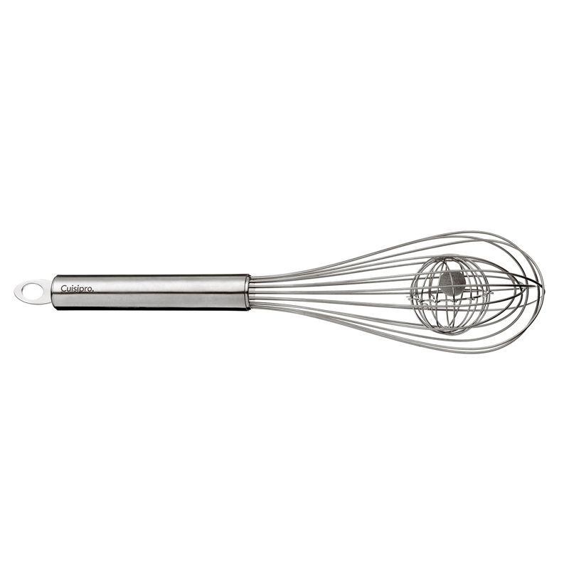 Cuisipro 12-Inch Stainless Steel Duo Whisk with Ball