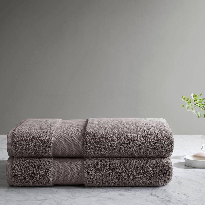 Madison Park Signature Turkish 100% Cotton Bath Sheet 2 Piece Set (Set of 2)