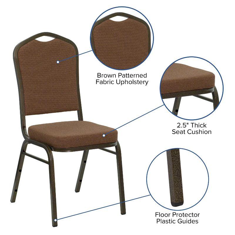 Crown Back Stacking Banquet Chair