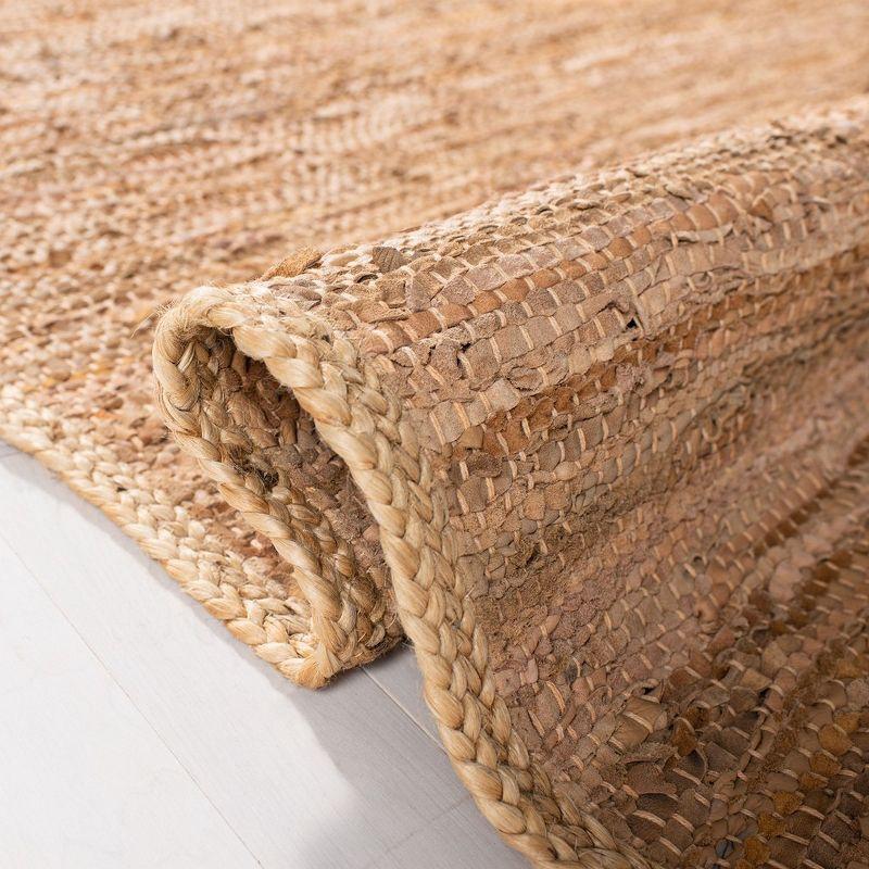 Cape Cod 6' x 9' Camel Natural Wool Cotton Area Rug