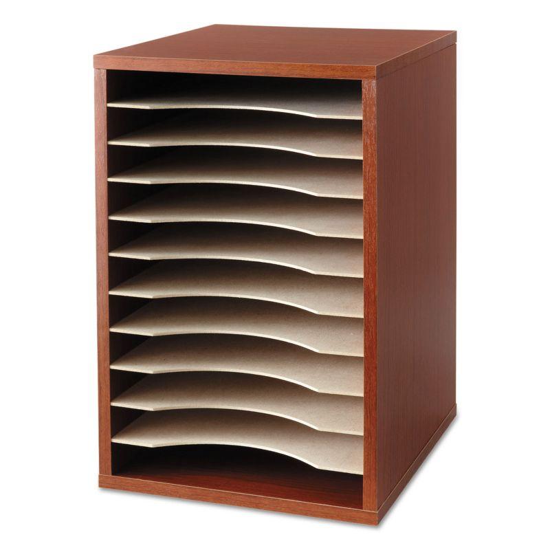 Literature Desktop Organizer With 11 Compartments