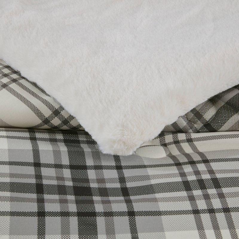 Woolrich Woolrich Bernston Faux Wool to Faux Fur Down Alternative Comforter Set