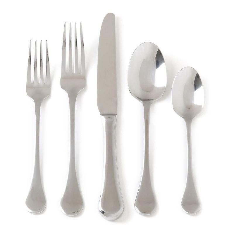 Gibson Manchester 20-Piece Stainless Steel Flatware Set