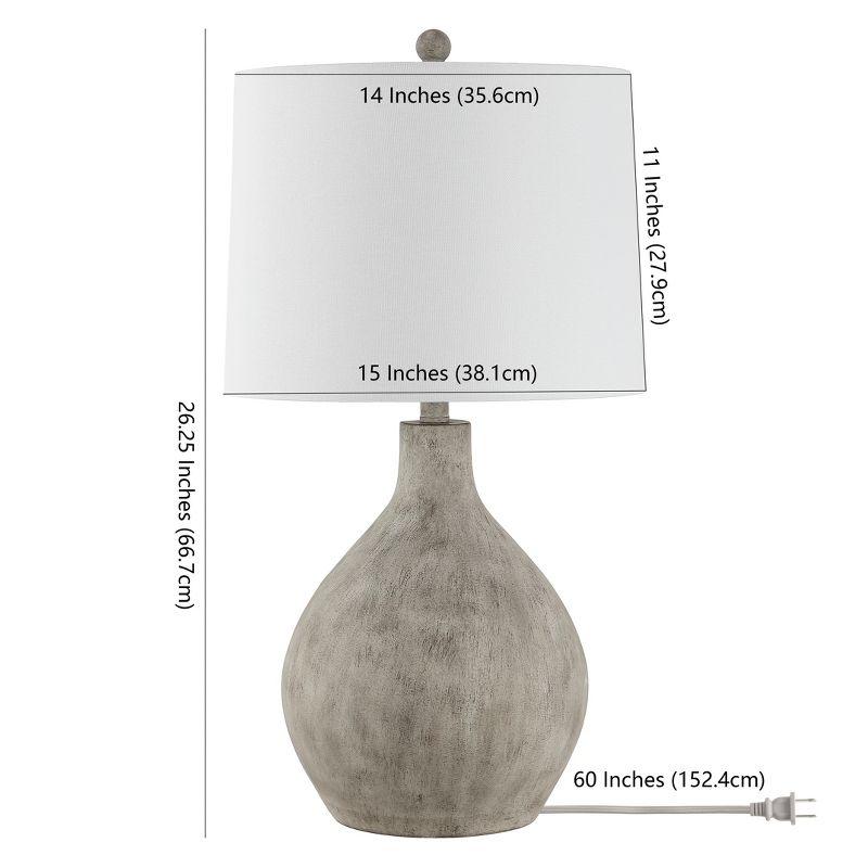 Tolen Table Lamp - Grey - Safavieh.