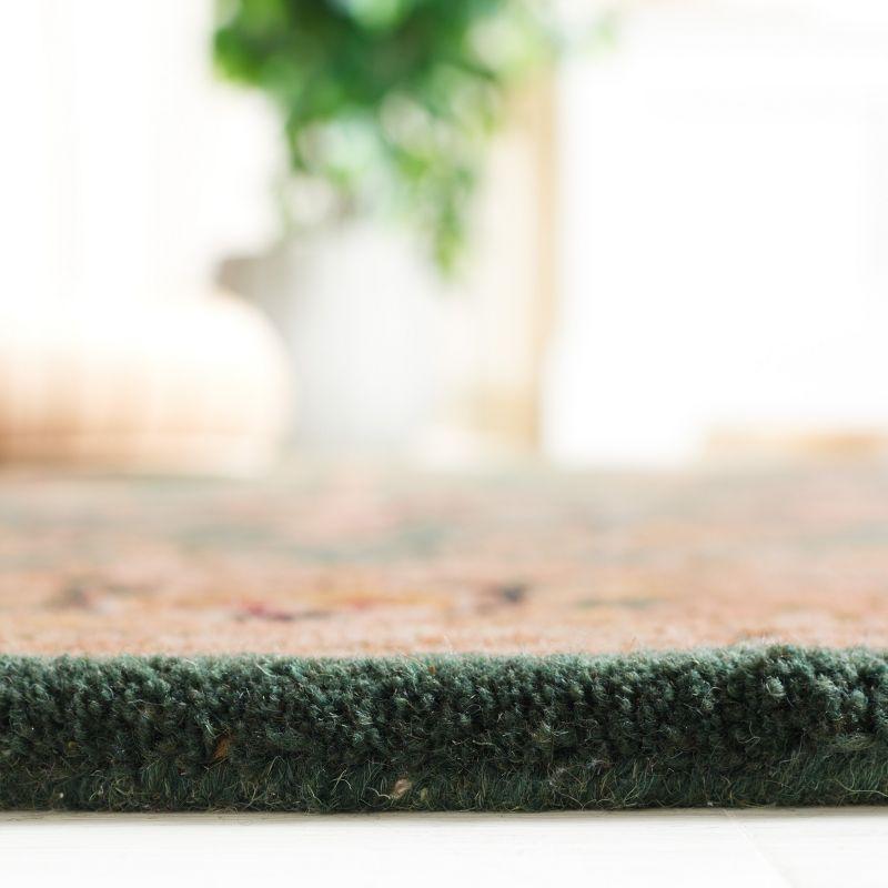 Heritage HG628 Handmade Accent Rug - 2'x3' - Dark Green/Gold - Safavieh