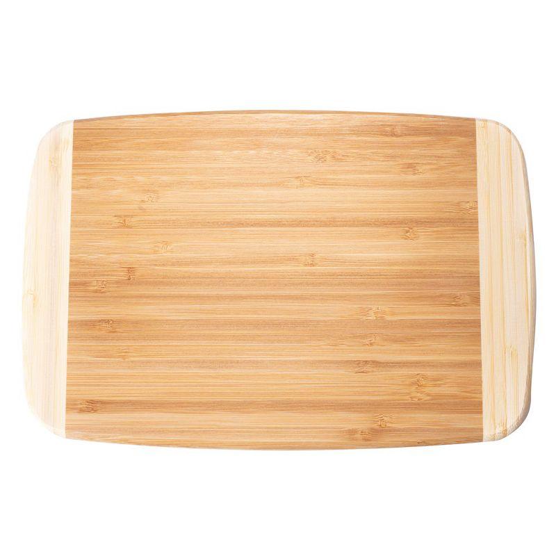 JOYCE CHEN Joyce Chen Large Burnished Bamboo Cutting Board, 10X15-Inch