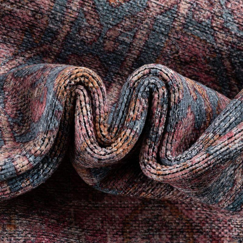 Unique Loom 10' 6 x 13' 0 Mangata Morgan Machine Washable Antique Blue Area Rug