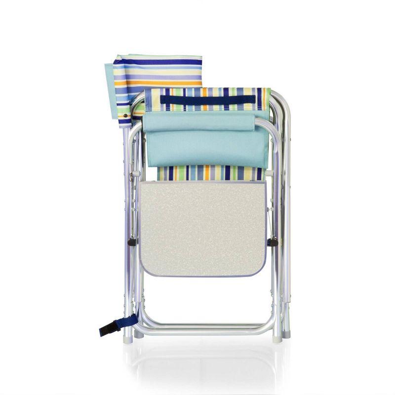 Picnic Time Sports Outdoor Portable Camp Chair with Side Table